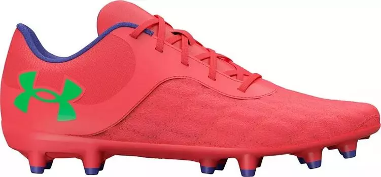 Детские футбольные бутсы Under Armour Magnetic Select 3.0 FG, красный/черный