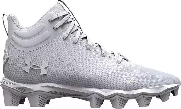Детские футбольные бутсы Under Armour Spotlight RM по франшизе, белый/серебристый