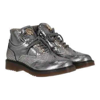 Детские графитовые ботинки Roberto Cavalli, цвет graphite