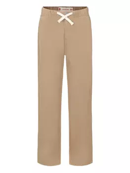 Детские хлопковые брюки Levi's Levi's Kids, нейтральный