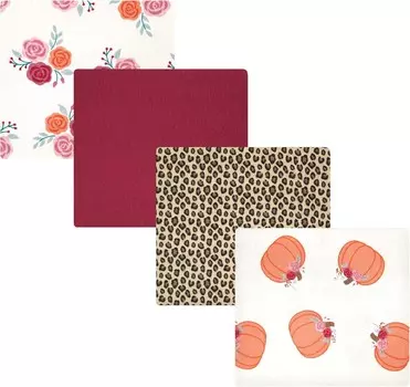 Детские хлопковые фланелевые одеяла унисекс Hudson Baby, милейшая тыква, один размер, Cutest Pumpkin