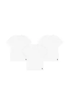 Детские хлопковые футболки, 3 шт. Polo Ralph Lauren, белый
