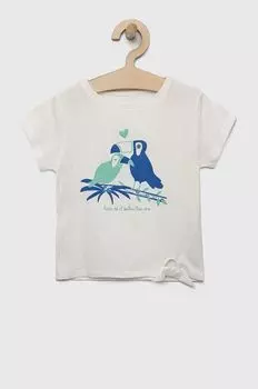 Детские хлопковые футболки на молнии, 2 пары Zippy, зеленый