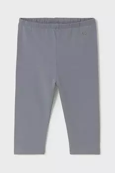 Детские хлопковые леггинсы Mayoral, серый