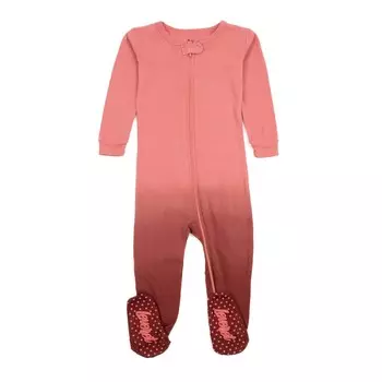 Детские хлопковые пижамы Tie Dye для девочек Leveret, цвет Tie Dye Pink