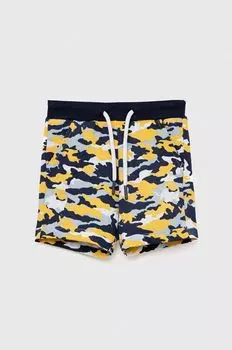 Детские хлопковые шорты Birba&Trybeyond, темно-синий