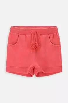 Детские хлопковые шорты Coccodrillo, красный