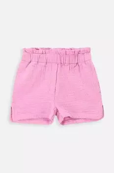 Детские хлопковые шорты Coccodrillo, розовый