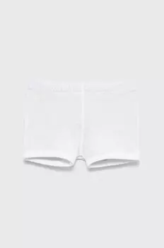 Детские хлопковые шорты United Colors of Benetton, белый