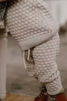 Детские хлопковые штаны This's My 027151 Bowie Pants That's mine, бежевый