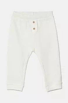 Детские хлопковые штаны United Colors Of Benetton, белый