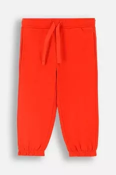 Детские хлопковые спортивные штаны Coccodrillo, красный