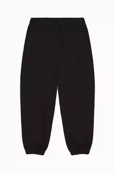 Детские хлопковые спортивные штаны J046 Patrizia Pepe, черный