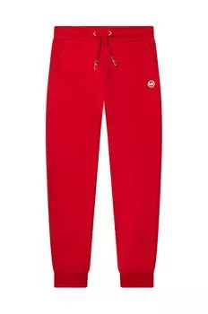 Детские хлопковые спортивные штаны Michael Kors, красный
