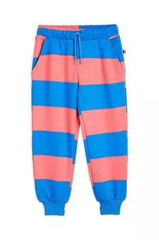 Детские хлопковые спортивные штаны Mini Rodini, мультиколор