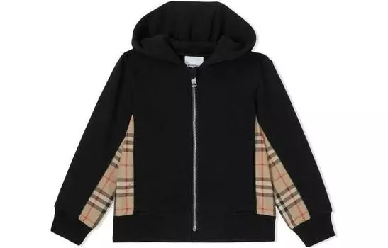 Детские худи и свитшоты Burberry, цвет Black