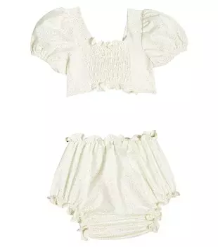 Детские капри бикини Suncracy, белый