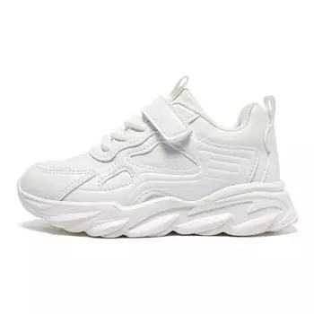 Детские кеды Детские низкие белые Hobibear, белый