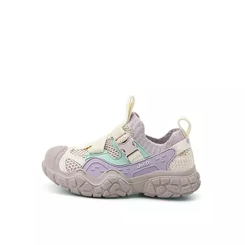 Детские кеды Детские низкие бежевые Jeep, фиолетовый