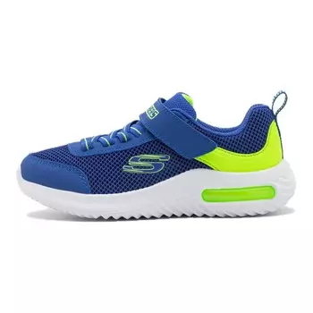 Детские кеды Детские низкие бирюзовые Skechers, бирюзовый