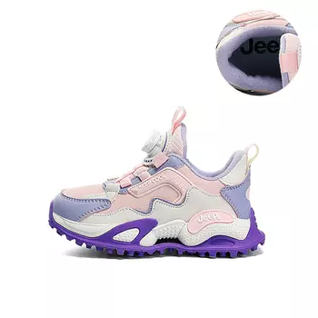 Детские кеды Детские низкие розовые Jeep, фиолетовый