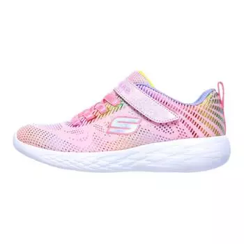 Детские кеды Детские низкие розовые Skechers, розовый