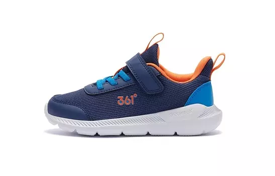 Детские кеды Детские низкие синие 361°Kids, темно-синий