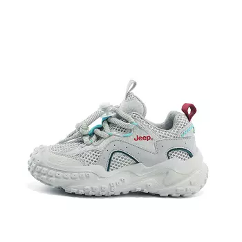 Детские кеды Детские низкие синие Jeep, серый/синий