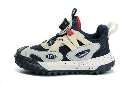 Детские кеды Kids Low-top Белые/Красные Jeep, красный