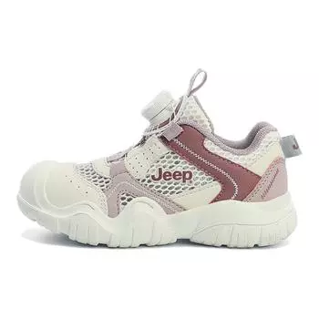 Детские кеды Kids Low-top бежевый/фиолетовый Jeep, фиолетовый