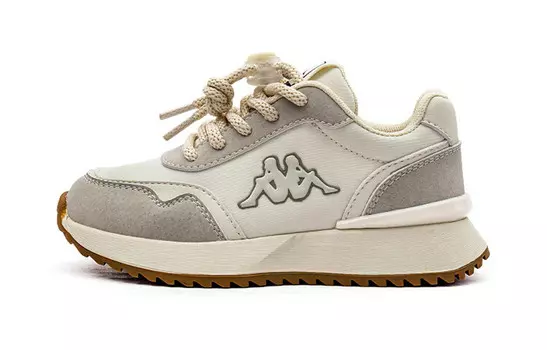 Детские кеды Kids Low-top бежевый/серый Kappa Kids, бежевый