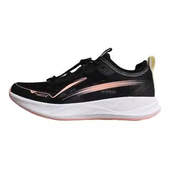Детские кеды Kids Low-top Black/Pink Lining Young, черный/розовый