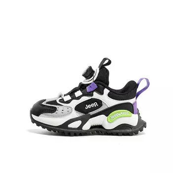 Детские кеды Kids Low-top Фиолетовый/Зеленый Jeep, фиолетовый