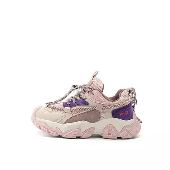 Детские кеды Kids Low-top Purple Jeep, цвет Princess Pink