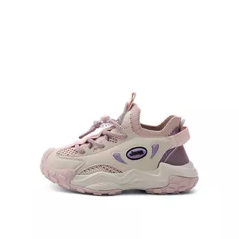 Детские кеды Kids Low-top Purple Jeep, розовый