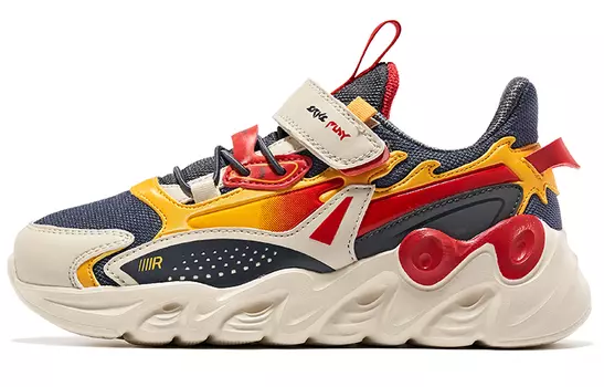 Детские кеды Kids Low-top Серые/Синие Erke Kids, синий