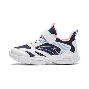 Детские кеды PS Low-top Белые/Синие/Розовые Anta Kids, белый/синий/розовый
