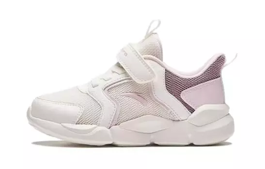 Детские кеды PS Low-top бежевые/розовые Anta Kids, розовый