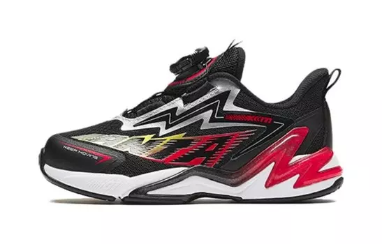 Детские кеды PS Low-top черные/красные Anta Kids, черный