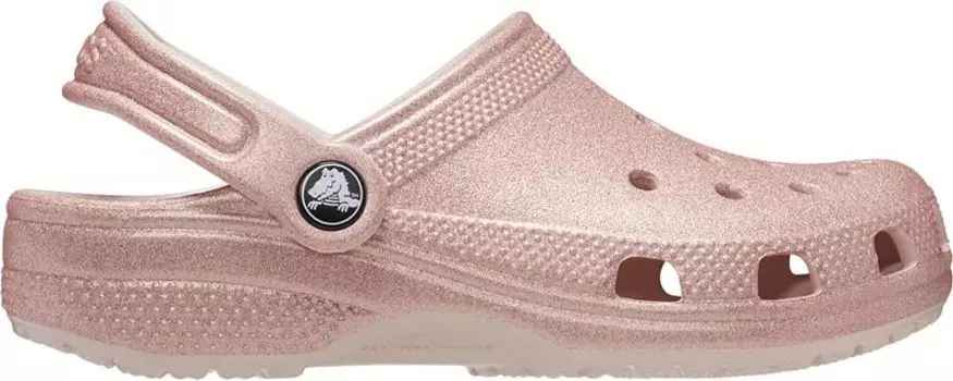 Детские классические блестящие сабо Crocs