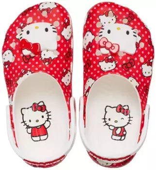 Детские классические сабо Crocs Hello Kitty, мультиколор