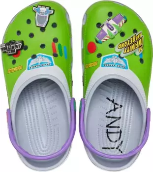 Детские классические сабо Crocs «История игрушек Базз Лайтер», цвет Blue Grey