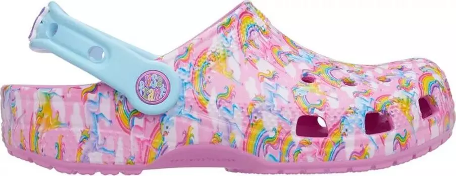 Детские классические сабо Crocs Lisa Frank Unicorn