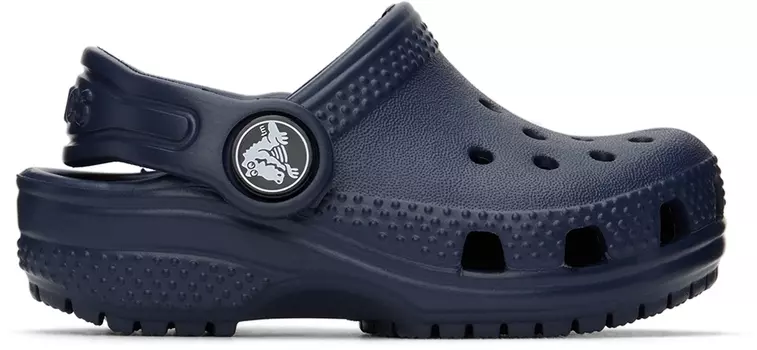Детские классические сабо темно-синего цвета Crocs