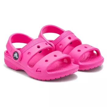 Детские классические сандалии для малышей Crocs, pink crush