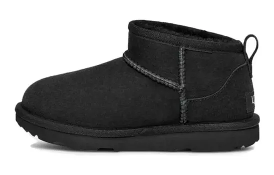 Детские классические ультра мини-сапожки Ugg, черный
