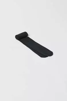 Детские колготки из микрофибры ZARA, черный