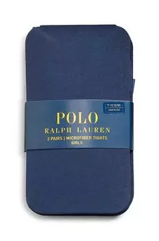 Детские колготки Polo Ralph Lauren, 2 пары, темно-синий