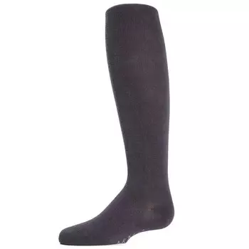 Детские колготки-свитера из хлопковой смеси MeMoi, цвет Charcoal