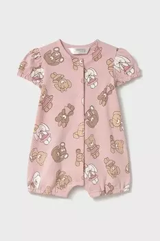 Детские комбинезоны для новорожденных из хлопка Mayoral Newborn, розовый